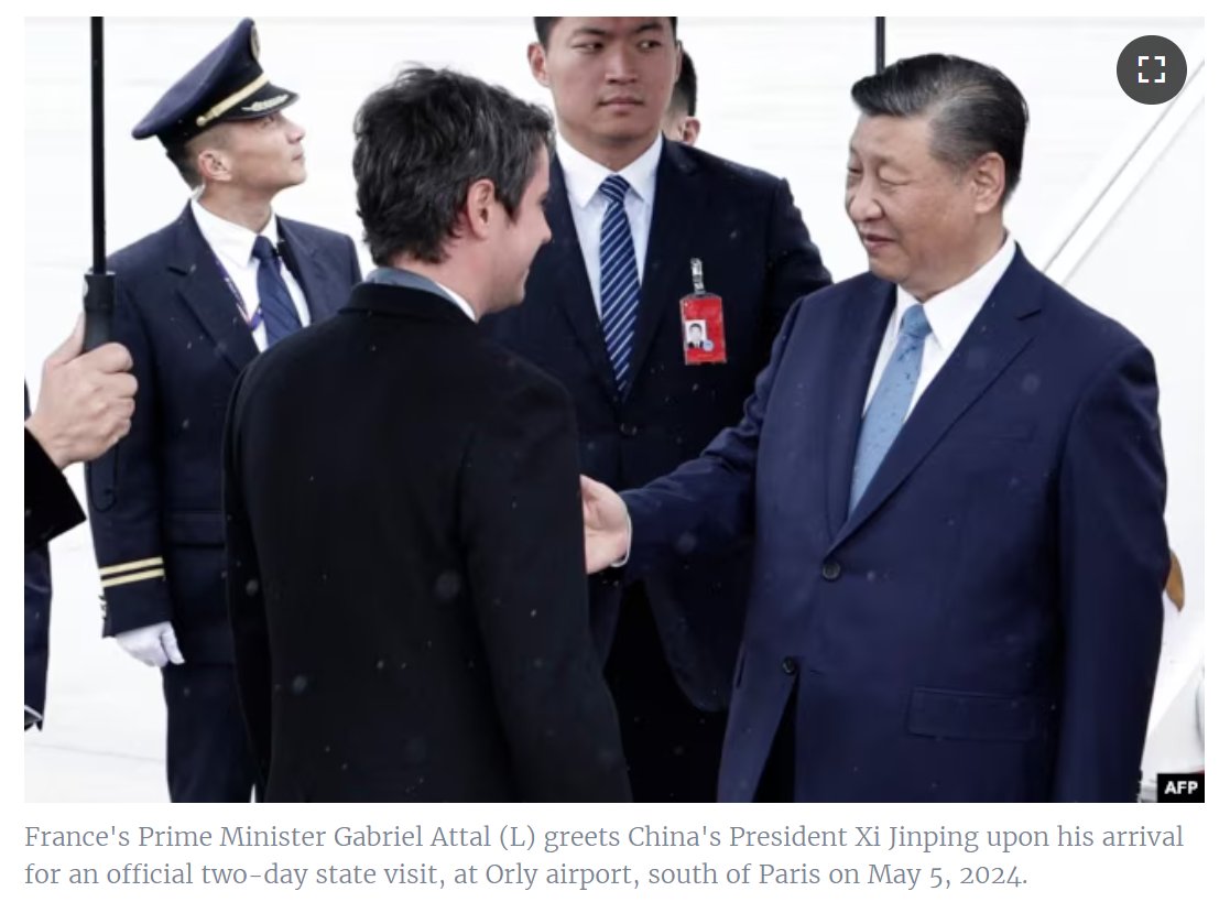 Don’t get me wrong, I’m not telling the French whether they should care or not. But Xi was met by the French premier at the airport, whereas Macron was met by Qin Gang, who as a state councilor and foreign minister was significantly further down the hierarchy (not to mention…