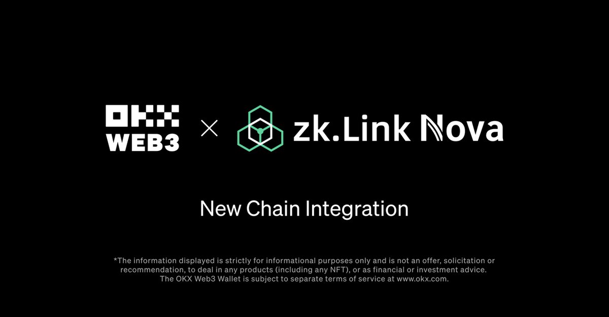✨ Happy to share that we’ve integrated @zkLinkNova, the general-purpose aggregated Layer 3 zkEVM Rollup from @zkLink_Official! 

What's more, you can now interact with zkLink apps on Cryptopedia to win from a  $300k ZKL prize pool 🔽

🔗 bit.ly/43HHVMI