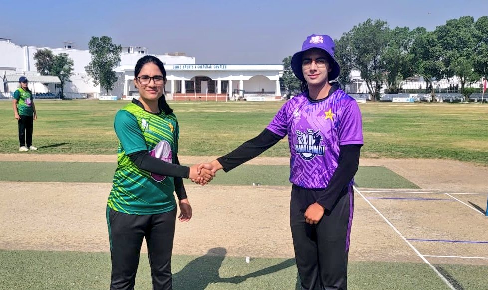 National Women's One-Day Tournament ninth round toss update: #RWPvMUL: Multan Women win the toss and elect to bat first against Rawalpindi Women at Jawad Club Cricket Ground, Faisalabad. #BackOurGirls