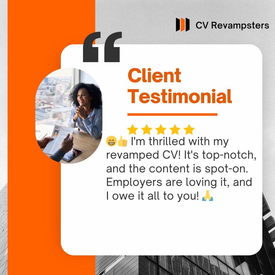 📝 Revolutionize your job search game with our revamped CV!

1️⃣ Chat 📲
2️⃣ Select Demos

Ready to make a change?
Explore now 👉🏿 |
📎 wa.me/message/CBMEH4…|
📎 wa.me/27662564831|
📎 WSP 27 66 256 4831

Read HERE | Revamp cv jobseekersSA
👇🏿