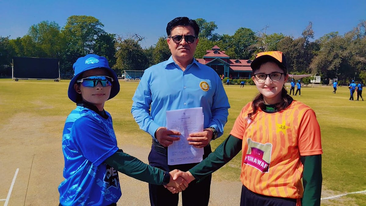 National Women's One-Day Tournament ninth round toss update: #QUETTAvPSH: Quetta Women win the toss and elect to bat first against Peshawar Women at Bohranwali Ground, Faisalabad. #BackOurGirls