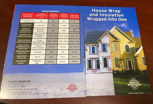 @buy_insulation $IVDN:  Our Insultex House Wrap (TM) with its superior R-6 Rating meets or exceeds new insulation building codes taking effect in 2024 where competitive products are failing.  A patented evacuated cell design makes this possible. Visit: insultexhousewrap.com #BuildingCodes