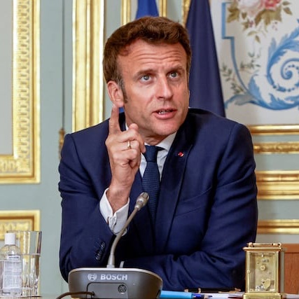 🚨🇷🇺🇫🇷 French President Macron has RETRACTED comments about SENDING TROOPS TO UKRAINE and asks for a PEACE DEAL WITH RUSSIA.

Stupid bitch.