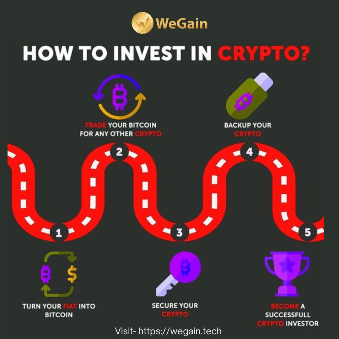 How To Invest In Crypto?        
Visit- wegain.tech 

#cryptocoin #earnings #wegain #cryptotrading #cryptocurrency #cryptonewsdaily #cryptofund #wegainfund #cryptoexchanges