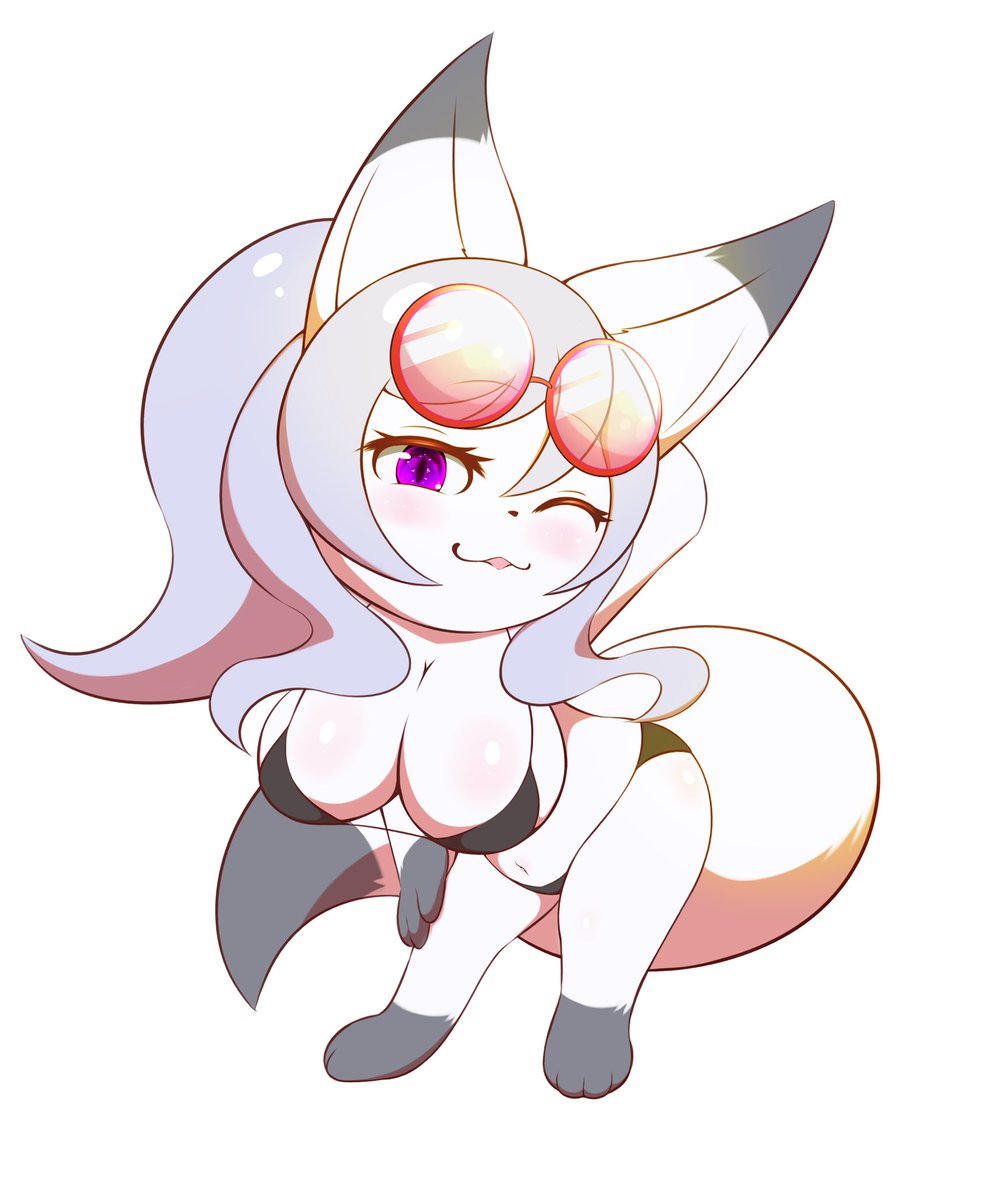 ゴールデンビキニなうちの子紫さん✨👙✨️

2枚目は黒ビキニ差分 