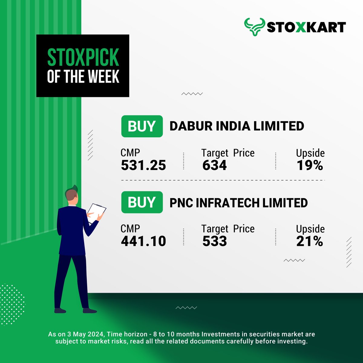 Featuring fundamental #stoxkpick of the week to enhance your portfolio’s strength!

#Stoxkart #StoxkartApp #TradeWithStoxkart #InvestWithStoxkart #StockMarketUpdate #StockMarket #Investing #Trading #Stocks #StockNews #Finance #Investment #DayTrading #StockMarketNews