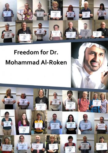 It has been over 1.5 yrs since #HRDefender @DrAlRoken has completed his 10 yrs sentence for defending prisoners of conscience in #UAE. It is against intl. law to keep him in jail, RELEASE HIM NOW! @UAEEmbassyUS @HHshkMohd @MohamedBinZayed @SaifBZayed @anwargargash #FreeAlRoken