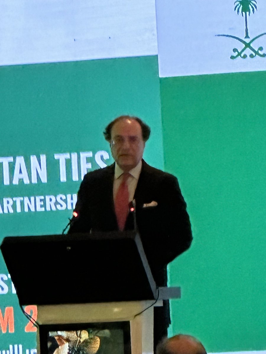 “Economic development is to be led by private sector and hence next time pvt sector executives should be sitting on front seats instead of Ministers and bureaucrats who’re sitting here on front seats” says Finance Minister Muhammad Aurangzeb at Saudi Arabia-Pakistan Investment