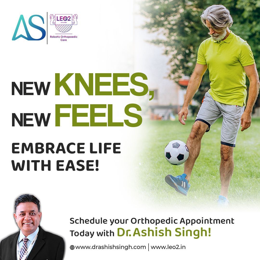 Embrace Life Anew: Rediscover Freedom and Ease with Your New Knees! Book an Appointment with a World-Renowned Orthopedic Surgeon. Dr. Ashish Singh: +91 8448441016 WhatsApp Connect : +91 8227896556 Top Orthopedic Specialist in Patna.