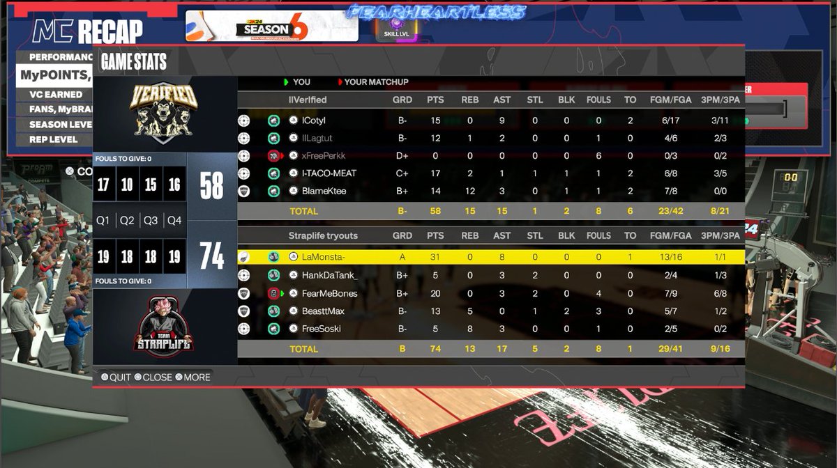 TeamStrapLifee's tweet image. GGs to these teams as we 🧹the @LeaguesTga OPEN TOURNEY to win the finals!

🔒@DcuoLamonsta 
🔒@HankDaTank 
🔒@HeartlessFear 
🔒@BeastMax_Yt 
🔒@SosaChilll