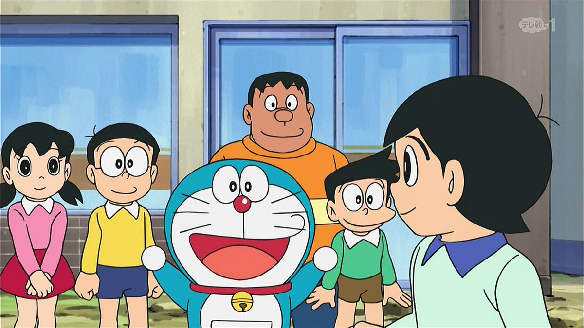 Love how the 2019 remake of 'The City of Dreams, Nobita Land' doesn't even remake the iconic finger snapping scene from the original and replaces it with Dekisugi watching some randos do it on TV

Part of me kinda likes it but part of me wishes they brought the og back

#doraemon