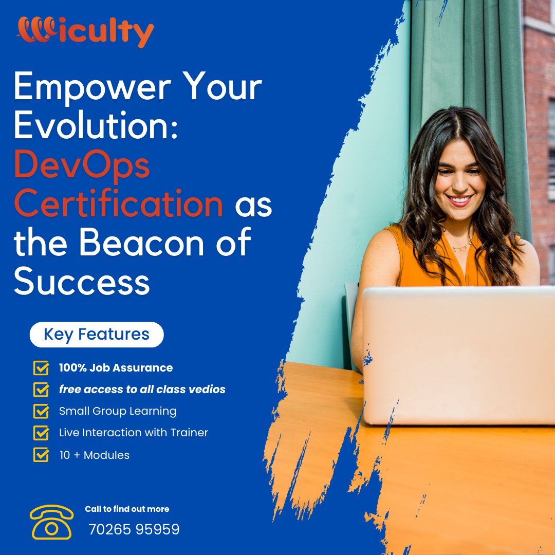 'Empower Your Evolution: DevOps Certification as the Beacon of Success'
#devops #devopsengineer #devopstraining #devopscertification #devopscourse #devopsjobs #devopsplacement #devopsclasses #devopstutorialforbeginners #devopstutorial #devopsjobs #placements #career #devopscareer