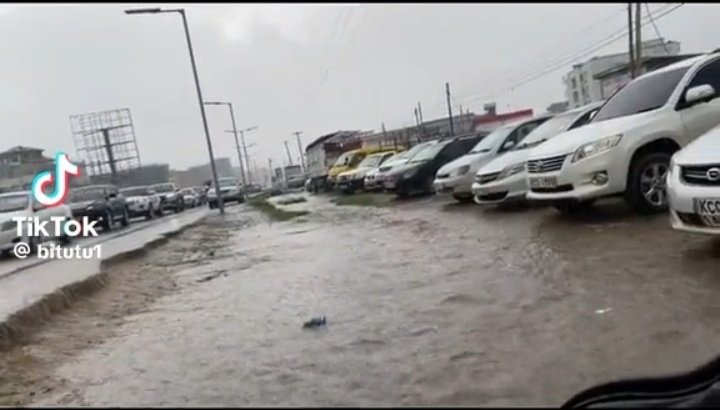 This was Kitengela in 2023, within 30 minutes of raining. Watch