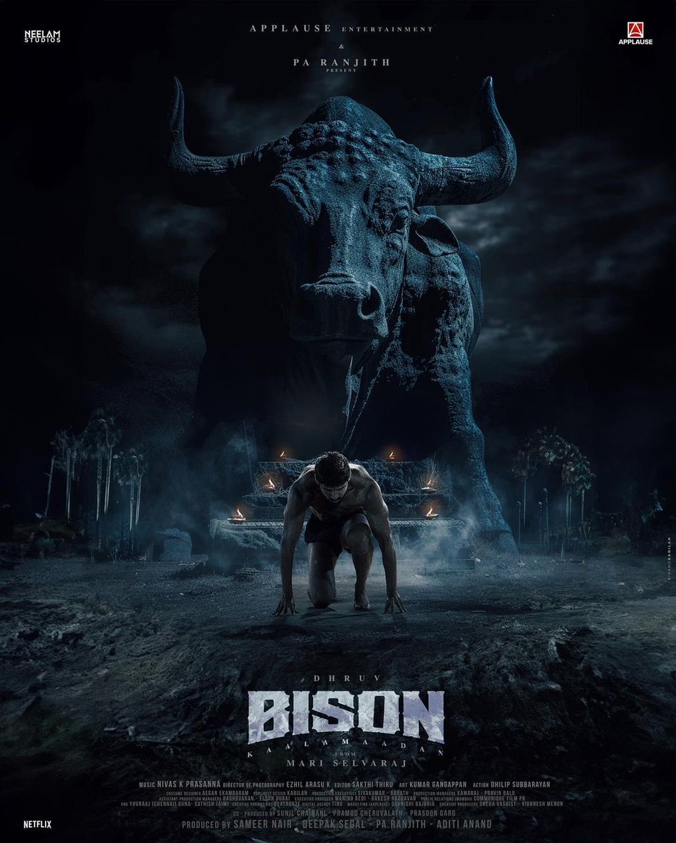 Dhruv’s next — #Bison. Directed by Mari Selvaraj.