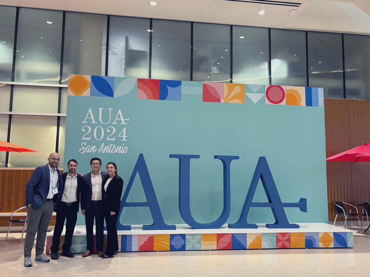 One of the the best parts of #aua24 is catching up with the @NM_Urology crew @AmerUrological @EricLiUro @Emily_UroloJi @Mitali_Kini @KyleTsaiUro @Uro_Siddiqui @LaurenCooleyUro @nicole_handa and many more I forgot to take photos with…..