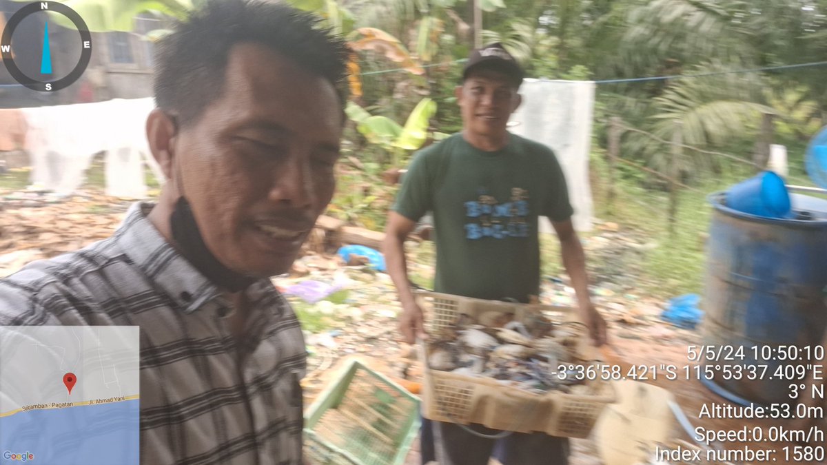 ekoprioraharjo's tweet photo. Sabtu (04/05/2024)
Hasil tangkapan Rajungan  sbyk 8,0 kg oleh Bp. Kuperani di KUB. CITRA NELAYAN SEI. LEMBU Desa Sei Lembu harga jual Rp 40.000/kg  dgn  total nilai kotor Rp 320.000.
#GiatLuhkanSatminkalBWI 
#luhlapor 
#TanahBumbu 
@bppsdm_bp3bwi
@pusluh_bppsdm
@bppsdm_kp https://t.co/ceITe6jC5b