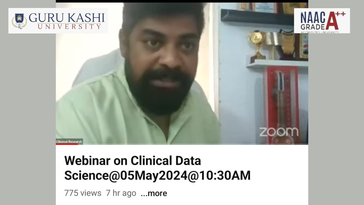 🌟 Successful webinar by Guru Kashi University's Faculty of Pharmaceutical Sciences on Clinical Data Science & Career Guidance for Pharmacy Pros, with expert insights from ClinoSol Research. Thanks to all attendees! 📚💼 #ClinicalDataScience #PharmacyCareers #GKU