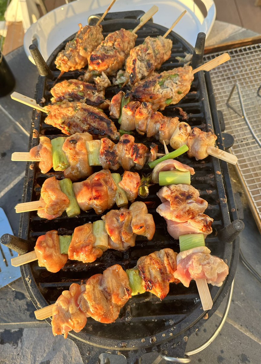 Hubs wanted to reproduce the hibachi grill we had yakitori at many moons ago. It was delicious but honestly kinda messy. #DoctorsWhoCook #PCCMeats