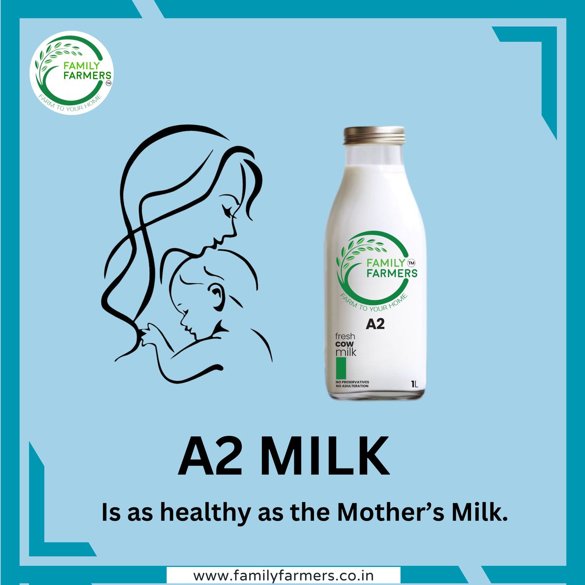 #Familyfarmers A2 milk is as healthy as the mother's milk.
. 
. 
. #familyfarmers #a2sahiwal #a2sahiwalcowmilk #milkpost #sahiwalcowmilk #sahiwalmilk #a2 #cowmilk