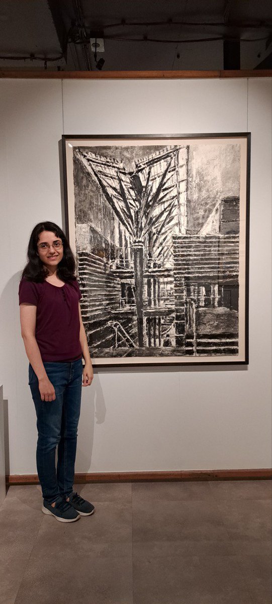 _SaraFazeli's tweet image. I didn't know that a picture of my sister and me is on the @unswlibrary website, big thanks to my supervisor @milad_haghani for letting me know. The second pic is a sketch from the UNSW Scientia building by Nicholas Harding.
Don't miss this exhibition🖼️🖌️: library.unsw.edu.au