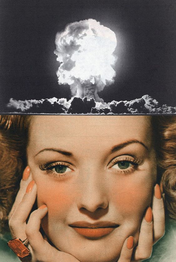 Joe Webb, 'Mind Blown' #collage #art