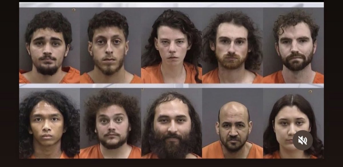 Mugshots of the protesters arrested at the University of Florida encampment.

Is it just me or do they today’s college freshmen look a lot older than they used to? 🤨🧐

#AntizionismIsAntisemitism