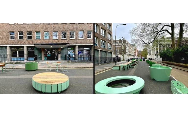 The new pedestrianised shared space on Gordon Square opens on Weds (8 May). UCL Estates are 'confident that this transformation will enhance the local area for our students, residents, and visitors.' 👉 Find out more here: buff.ly/4dfaOnB