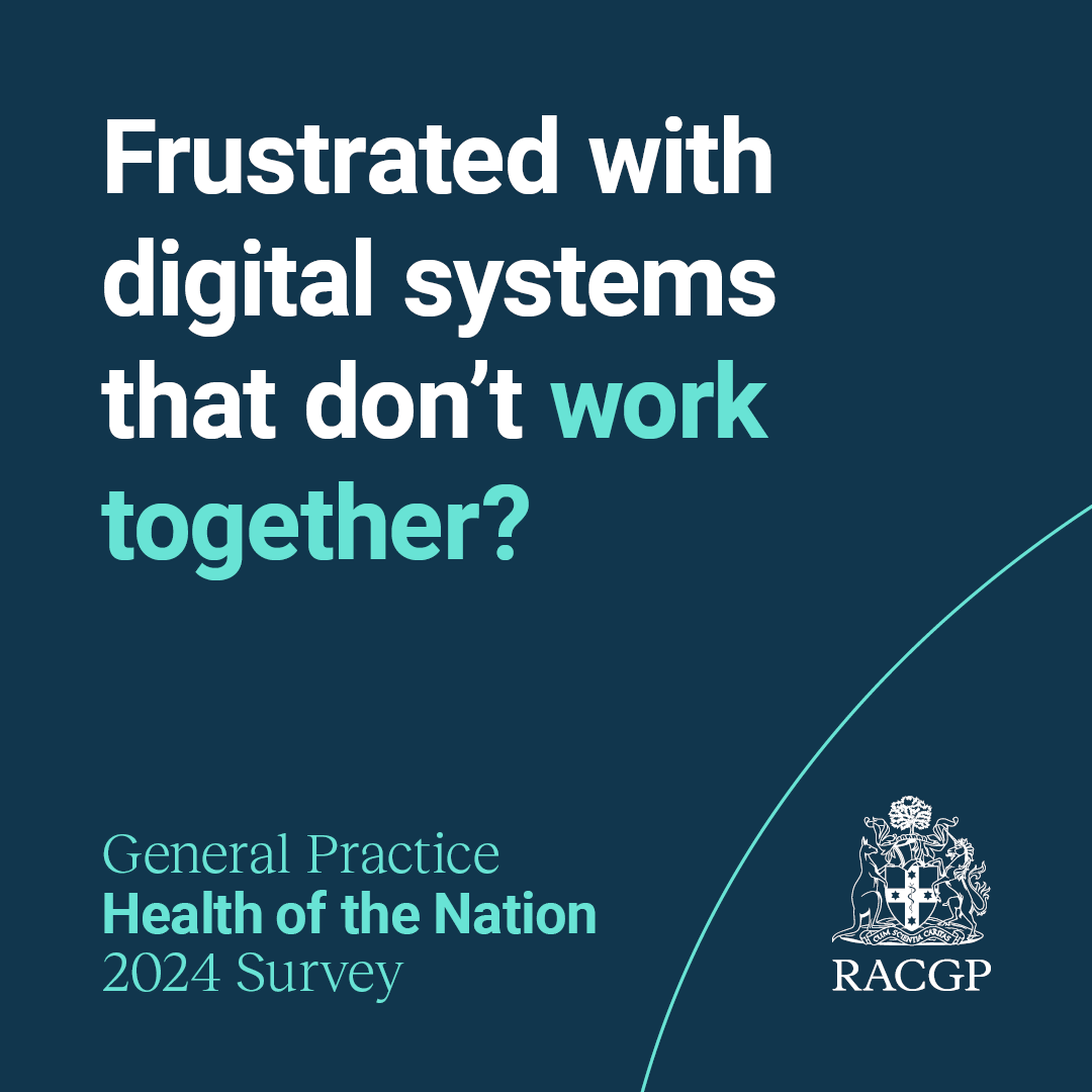 Help us shape the future of general practice by completing the Health of the Nation 2024 survey. Your input will inform the RACGP’s advocacy to government. Let's make our voices heard. bit.ly/4aU6o44 #HealthOfTheNation2024