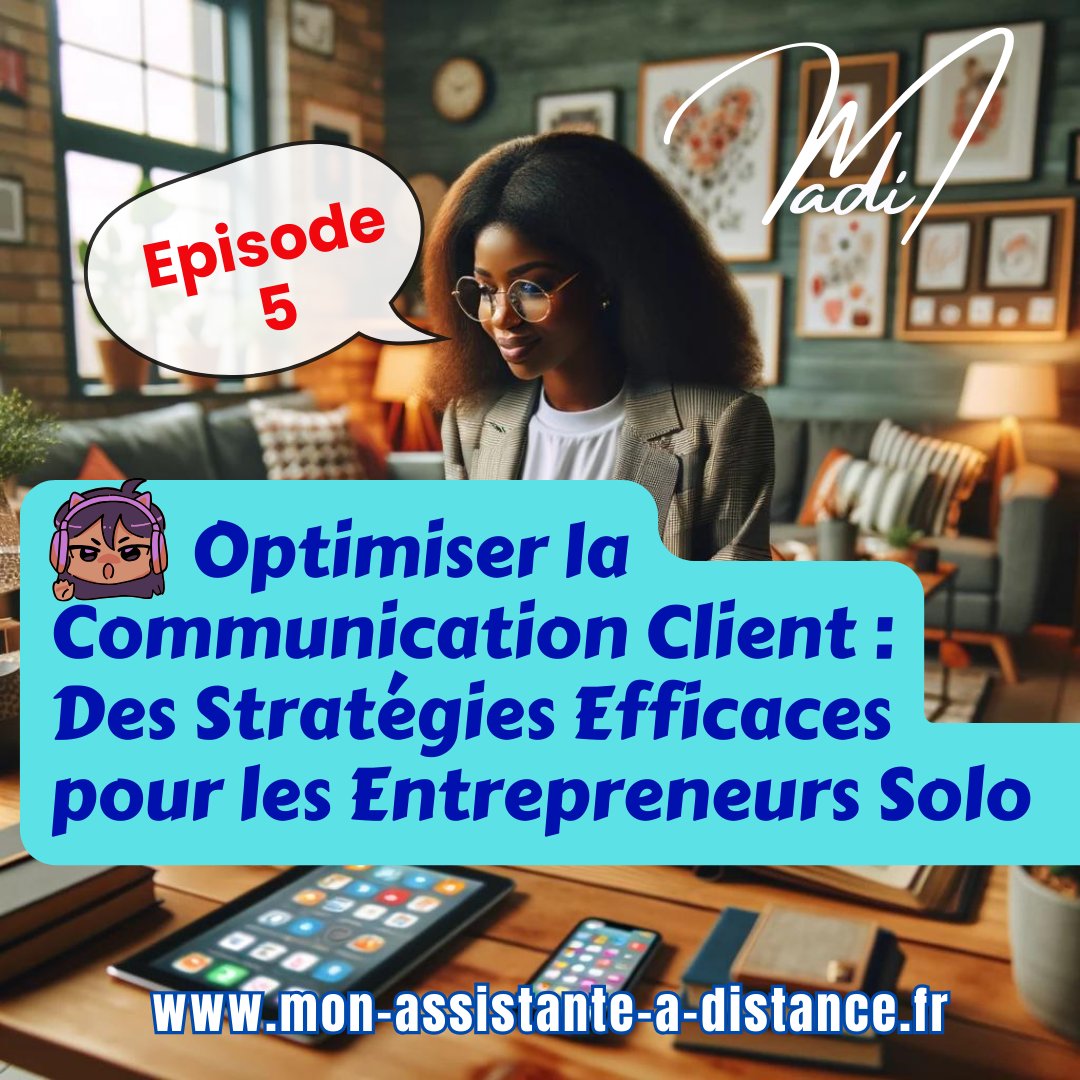 MadiAssistante's tweet image. Transformez votre communication client avec mes stratégies éprouvées! 
Lisez l’article complet sur mon blog :
mon-assistante-a-distance.fr/optimiser-la-c…

#CommunicationClient #CRM #ServiceClient
#Entrepreneuriat #GestionDuTemps #DéfisAdministratifs #Artisans #PetitesEntreprises #SecrétaireVirtuelle
