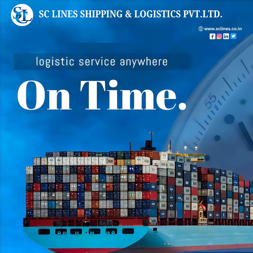 Delivering excellence with our logistics services, always on time! 🛳⏰ #LogisticsExcellence #OnTimeDelivery #Efficiency #sclineshippingandlogisticspvtltd #cargoshipping #Roroshipping #breakbulk #oceanfreight #worldwideshipping #freightforwarding #NVOCC #oceanshipping #cargoship