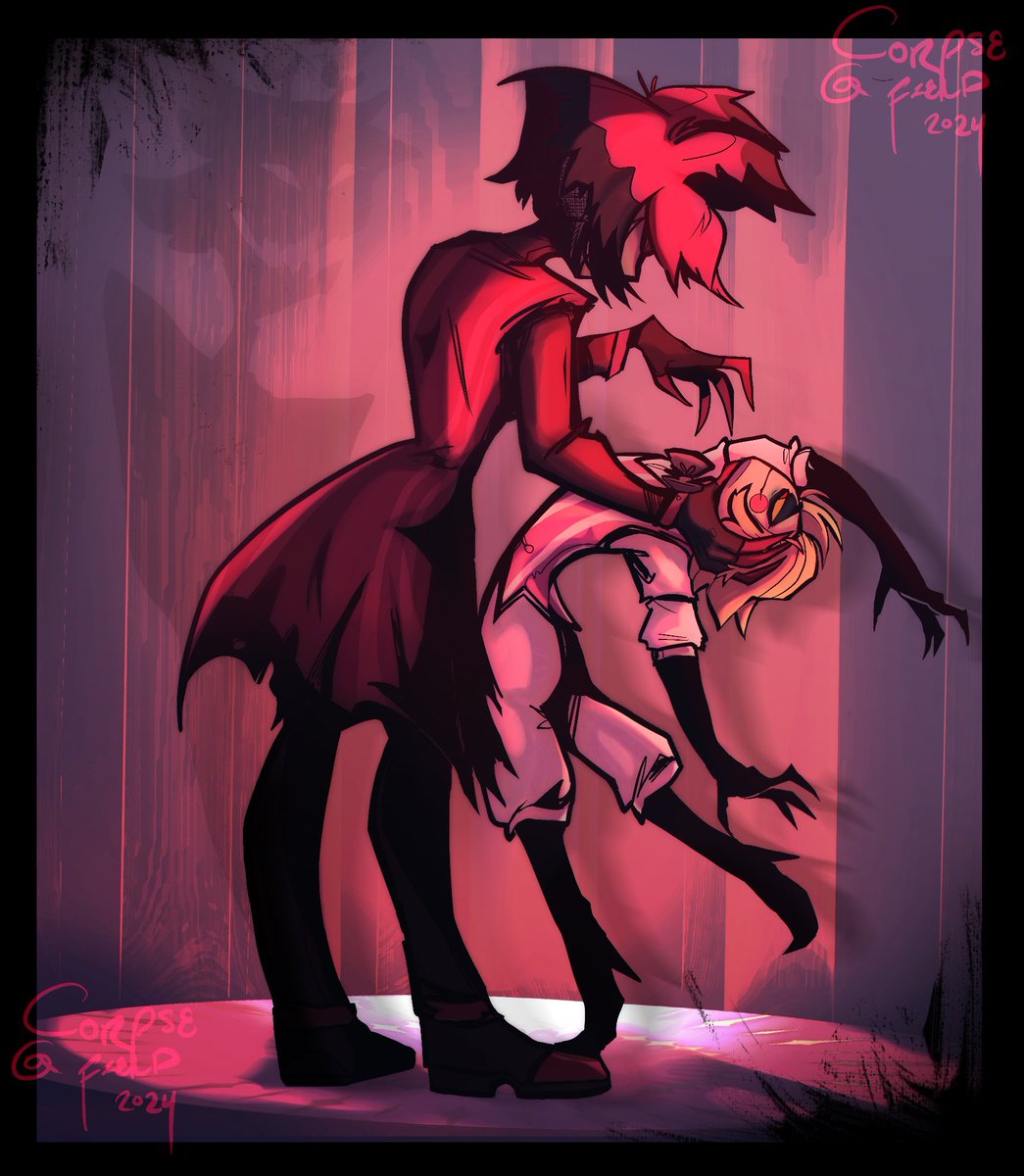 “But don't you see, my dear? I am your Doppelgänger.”

Stalker’s Tango on repeat. #radioapple #HazbinHotelLucifer #HazbinHotelAlastor #HazbinHotel