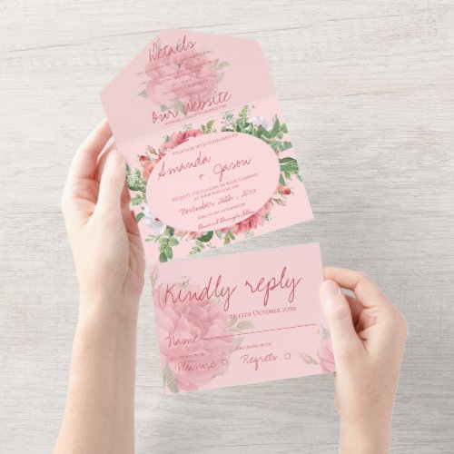 Elegant Blush Pink Floral Monogram Pretty Wedding All In One Invitation zazzle.com/elegant_blush_… via @zazzle 
#weddinginvitation #weddingstationery #floralweddinginvitation #pinkfloralweddinginvitation #zazzlemade