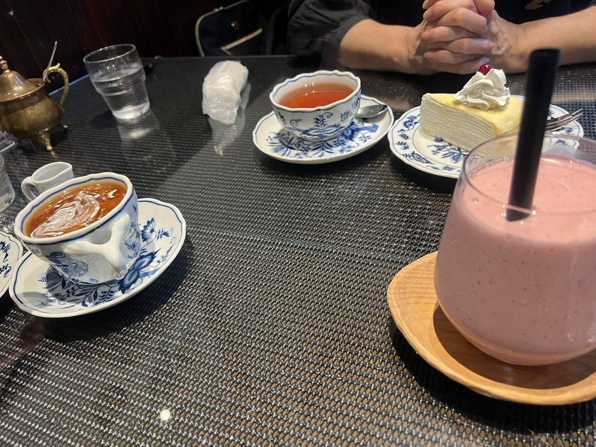 家族でカフェ☕️