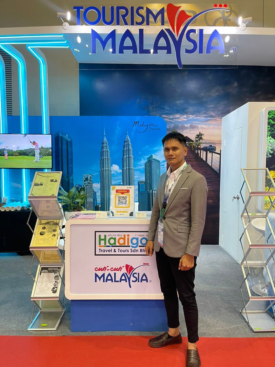 MelancongMy's tweet image. Jika anda berkunjung ke MITEC Kuala Lumpur sempena pameran DSA 2024, jangan lupa untuk singgah di booth kami (Level 3, Hall 11, Booth no 11015) dan dapatkan promosi pakej-pakej percutian menarik terhad hanya dari 6 Mei hingga 9 Mei!

#MITEC #DSA2024 #tourismmalaysia
