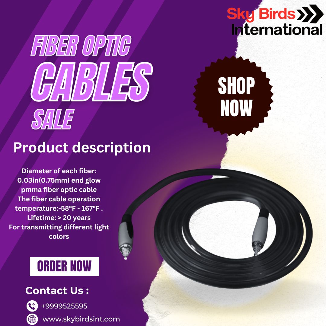 internatio35522's tweet image. FIBER OPTIC CABLE SALE 
On Sky Bird International 
Book Now - 8860059933   
.
.
.
#fiber
#OpticalCable
#Sale