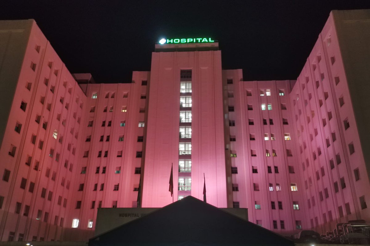 Una noche de color rosa en homenaje a las grandes profesionales, matronas y matronos, que cuidan y acompañan a las mujeres durante gran parte de su vida. #DiadelaMatrona