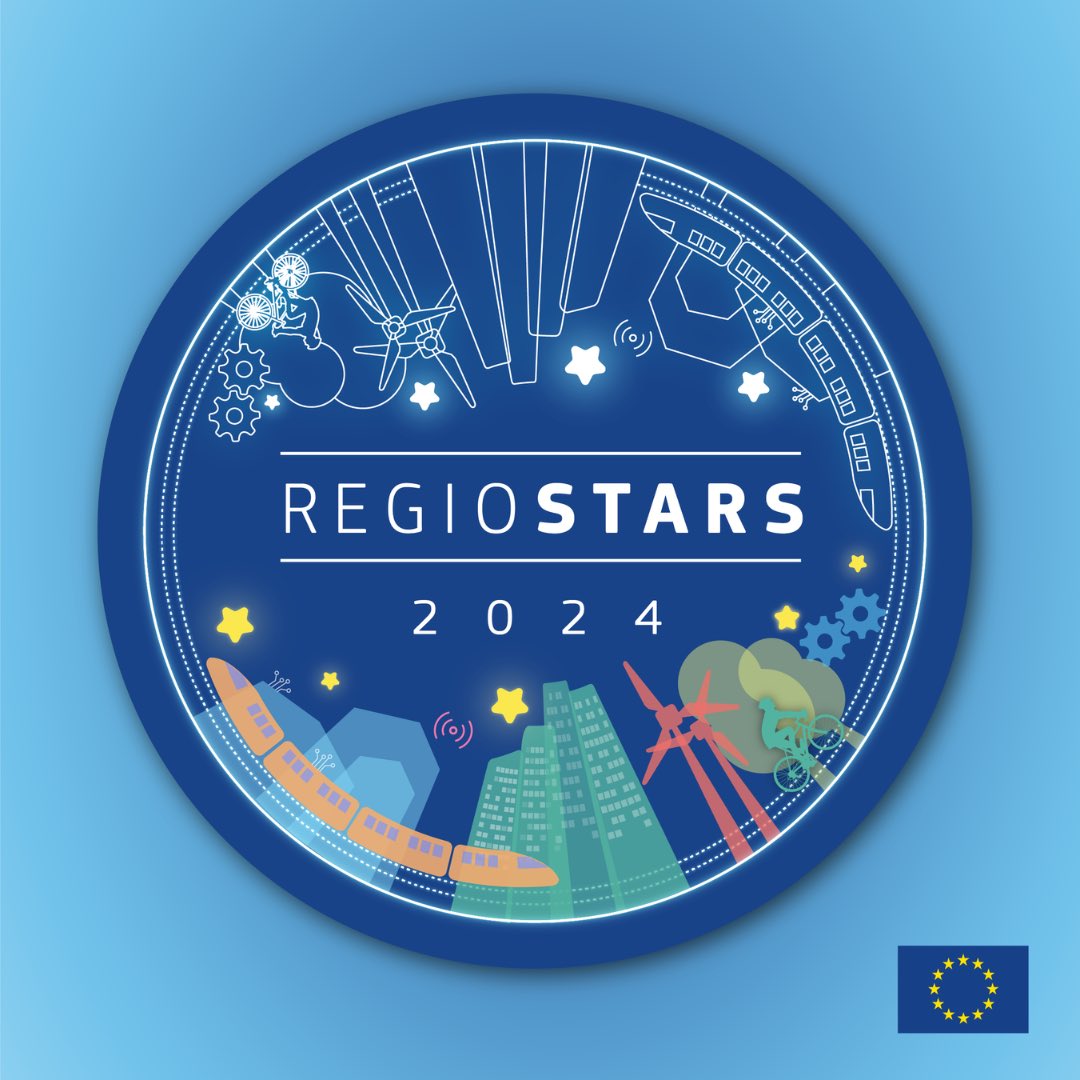 #RegioStars the 2024 edition marks the 17th anniversary of this competition celebrating some of #CohesionPolicy's proudest projects 5 categories, 25 finalists, and 5 winners! There is still time to apply with your project: regiostarsawards.eu