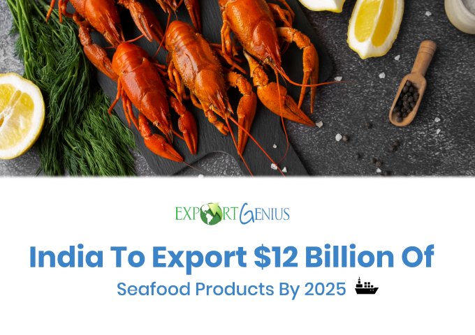 To meet the demand for seafood products from the USA, the EU, the Middle East, and Southeast Asia, the Indian govt is focusing on increasing exports to $12 billion. For more follow bit.ly/44dGjL1 #seafood #export #import #seafoodexport #seafoodexporter #seafoodmarket