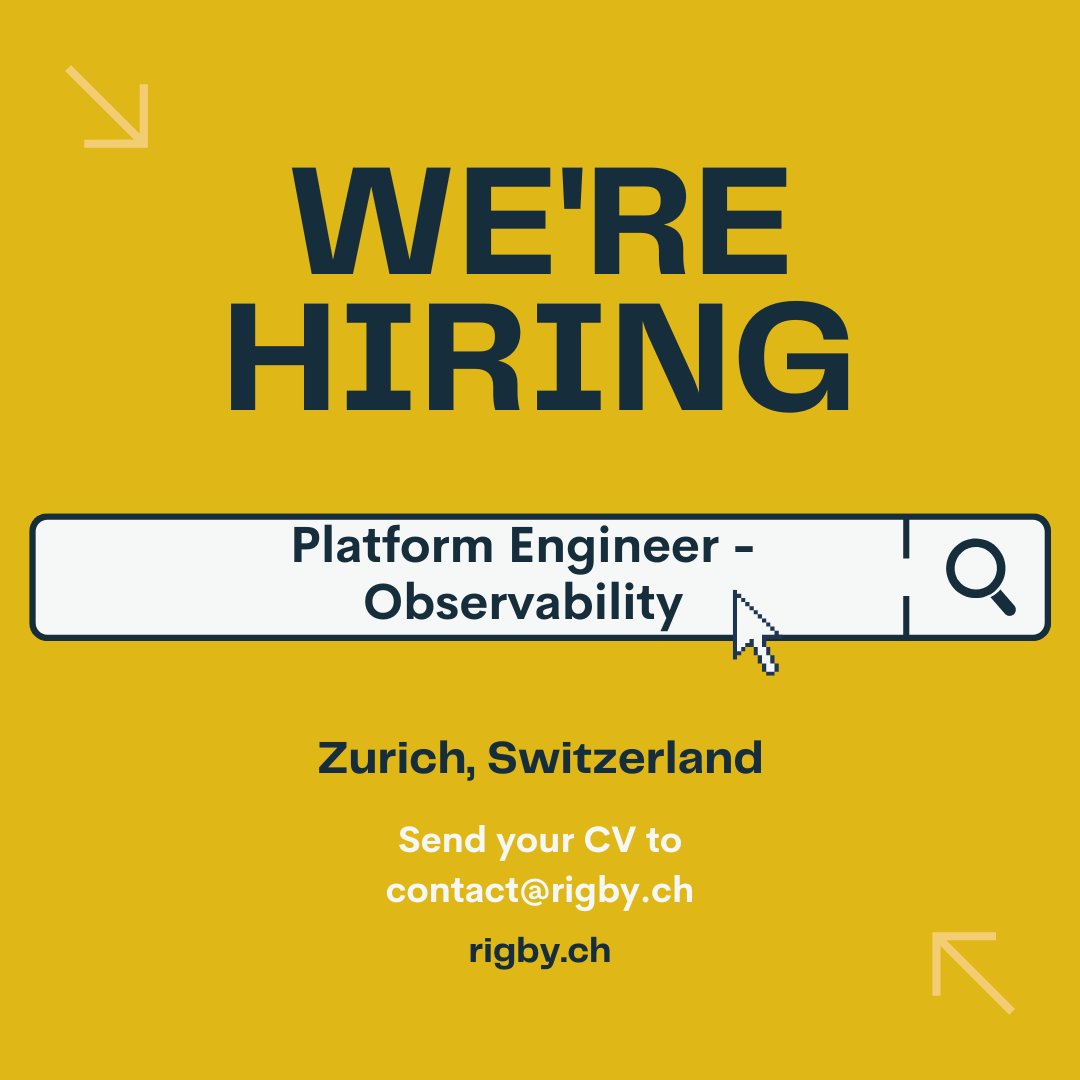 Check out the details of this contract position in the banking industry:

rigby.ch/opportunities/…

We also have other #ITJobs available, so make sure to visit our website or get in touch.  

#SwissJob #hiringnow