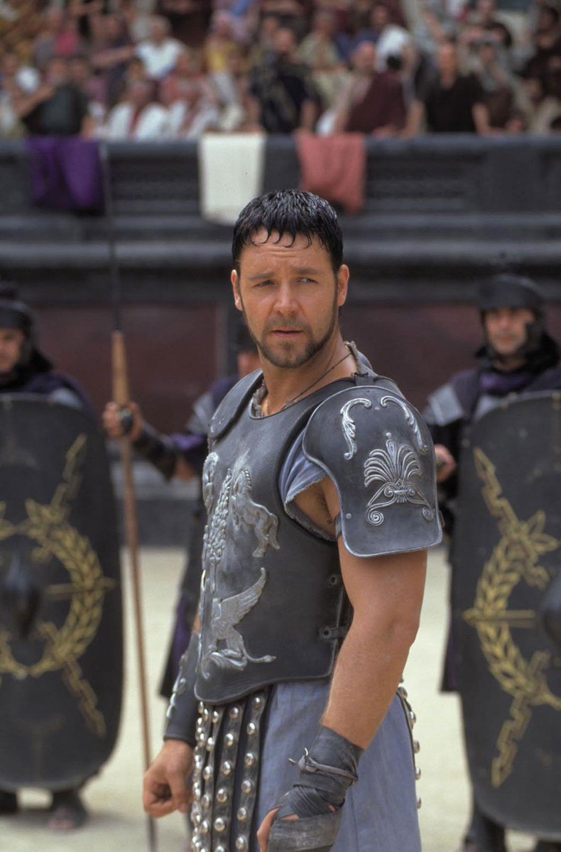 ATRightMovies's tweet photo. What would you choose as a great movie where the lead actor dies? 

Gladiator https://t.co/ssqS1BKySU