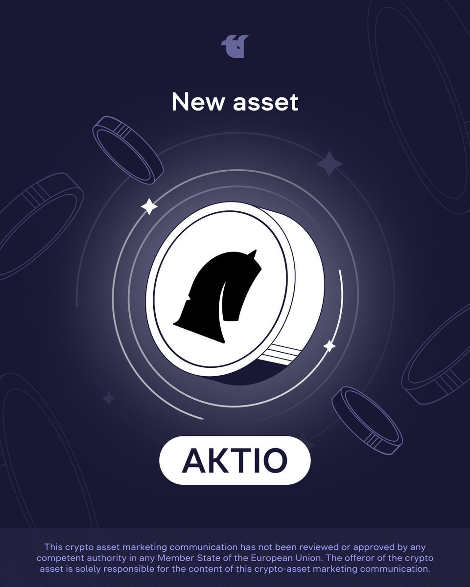 Welcome $AKTIO, now available on our exchange! The project's team describes $AKTIO as the native token of @Rayn_app, which provides investment & savings solutions on the blockchain. $AKTIO/$USDC: whitebit.com/trade/AKTIO-US… More about $AKTIO: blog.whitebit.com/en/aktio-token…