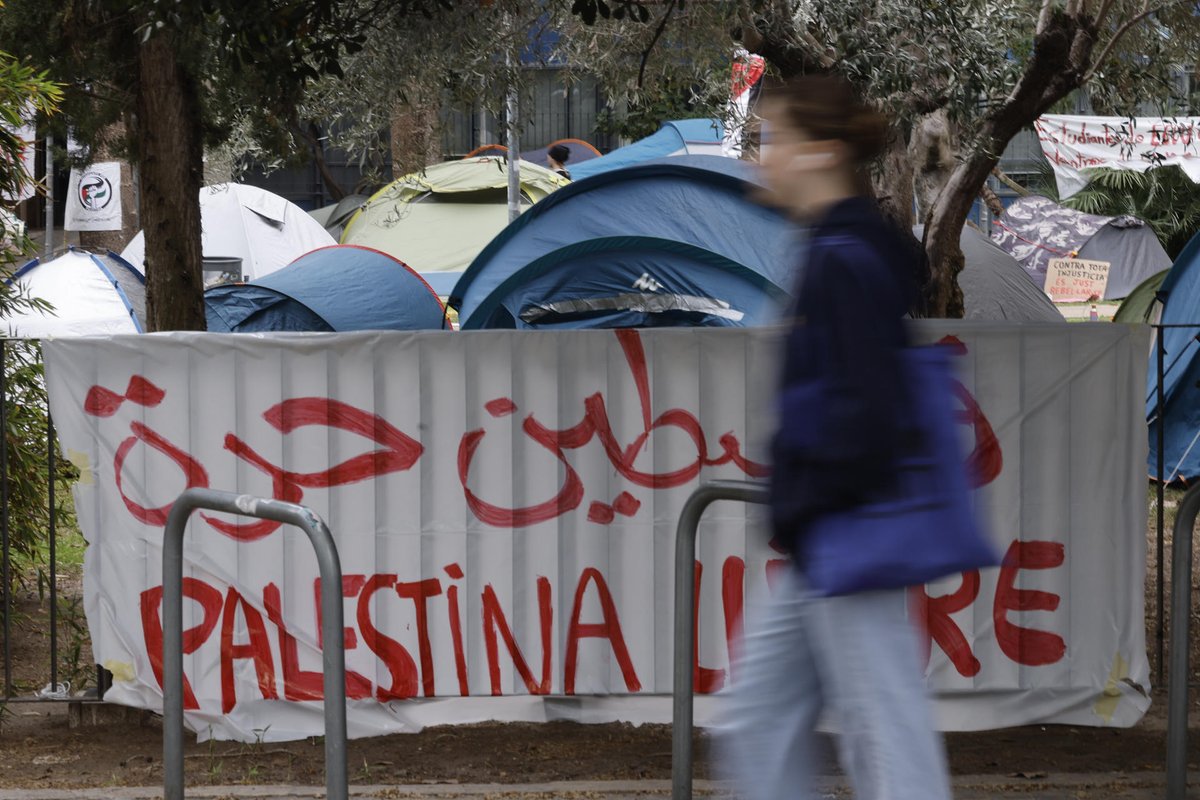 🔴Directo | Estudiantes de la Universidad de Alicante convocan este miércoles una acampada en solidaridad con Palestina ow.ly/Atq650Rx1MH