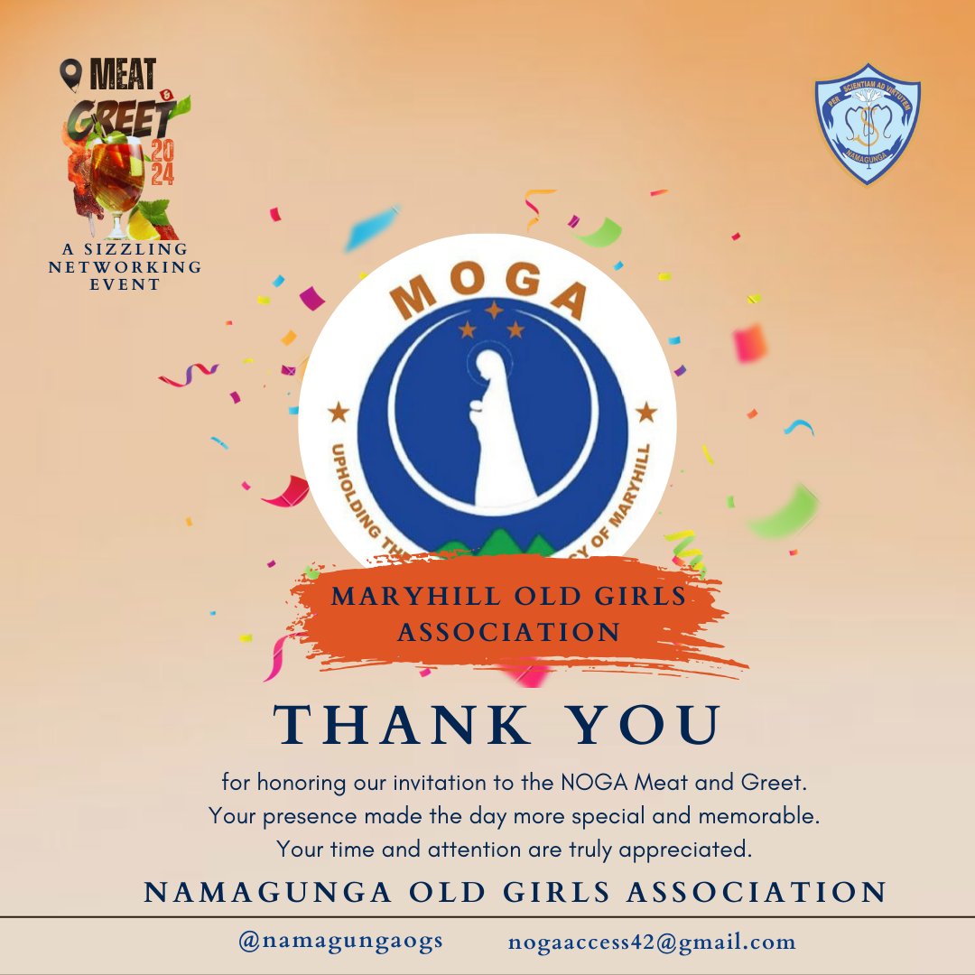 Immense gratitude to Maryhill Old Girls Association for joining us at the NOGA Meat & Greet. Your presence and positive energy created an amazing atmosphere that we truly appreciate.