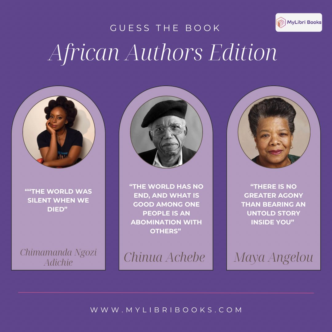 If you’re a lover of African literature, swipe right and guess the books these quotes came from by some great African Writers 🤩. . . #africanliterature #mylibribooks