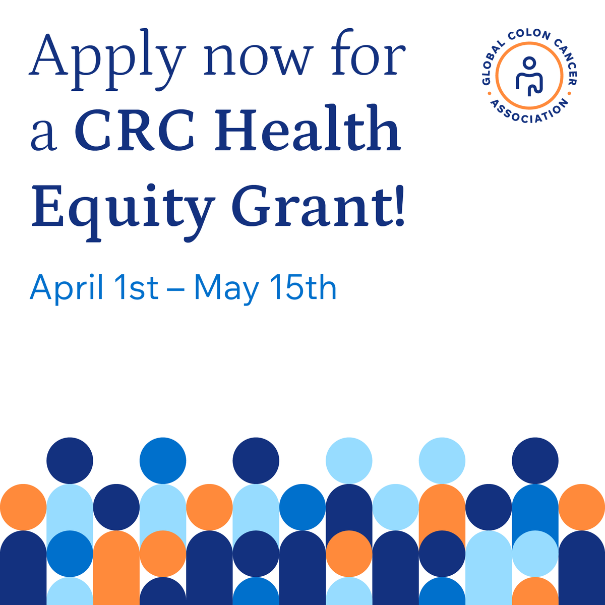 One week left! Apply now for a CRC Health Equity Grant. #crchealthequitygrants Learn more: gcca.info/_HEG_24_Open_ #colorectalcancer #bowelcancer