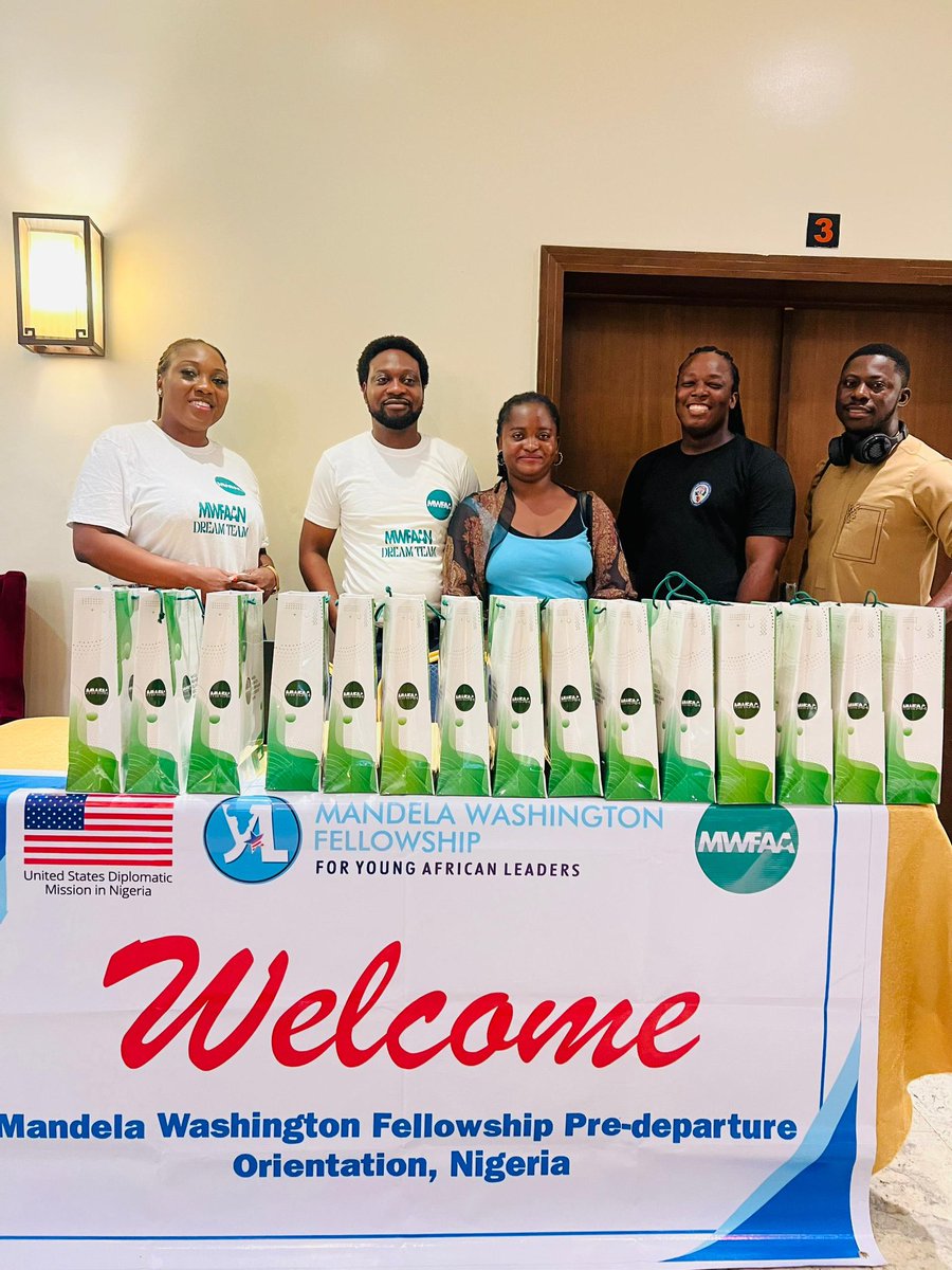 It’s PDO Arrival Day🎉 Our fellows are flying in from several parts of the Nation for their @WashFellowship PreDeparture Orientation before leaving for the US. We, the Alumni body in collaboration with @USinNigeria, are ready to receive our newest fellows. #YALI2024 #MWF2024