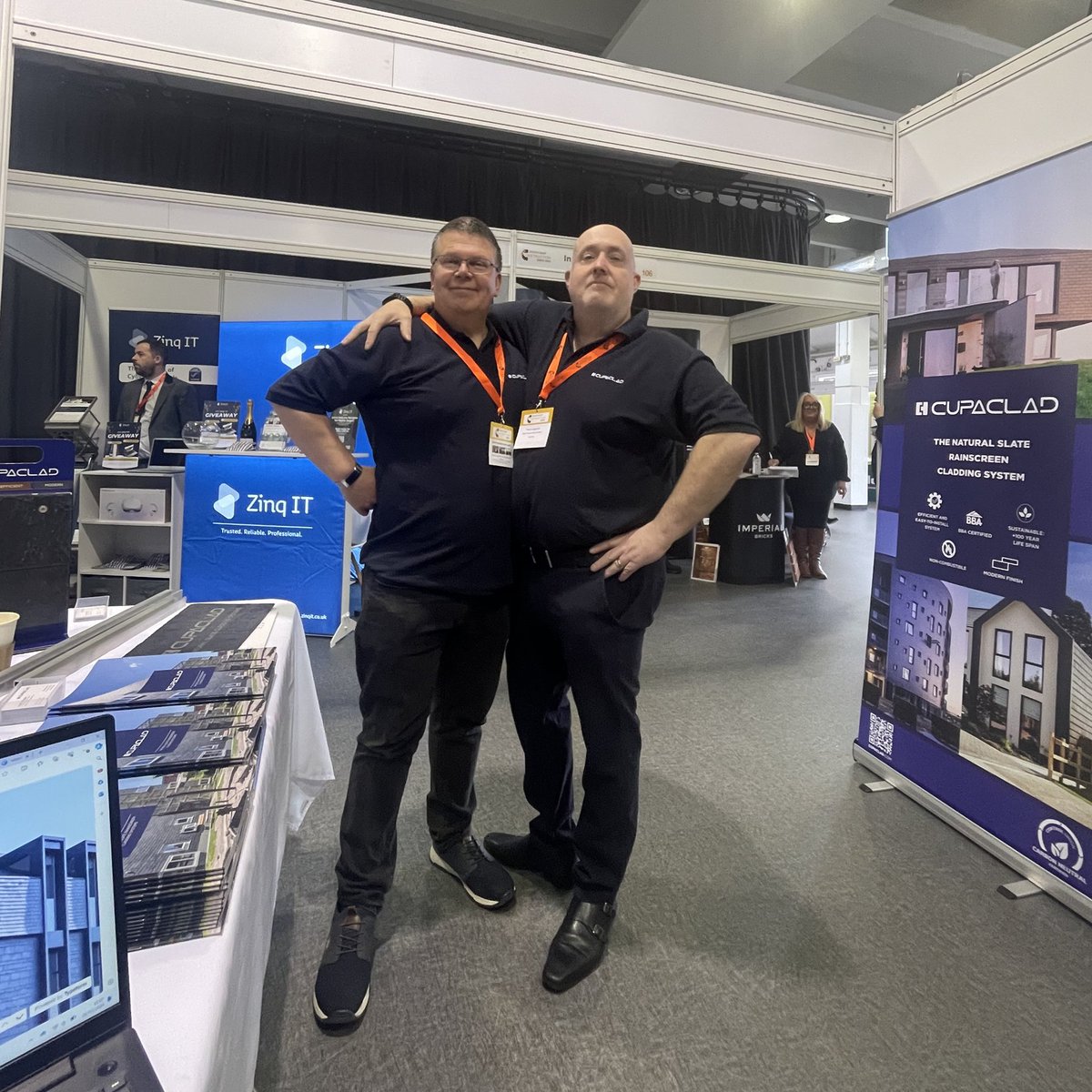 Tony & Simon stole the show at the @ConstructExpo  showcasing the magic of our CUPACLAD system  💼 

Stay tuned for more epic events coming your way! | #SECE2024