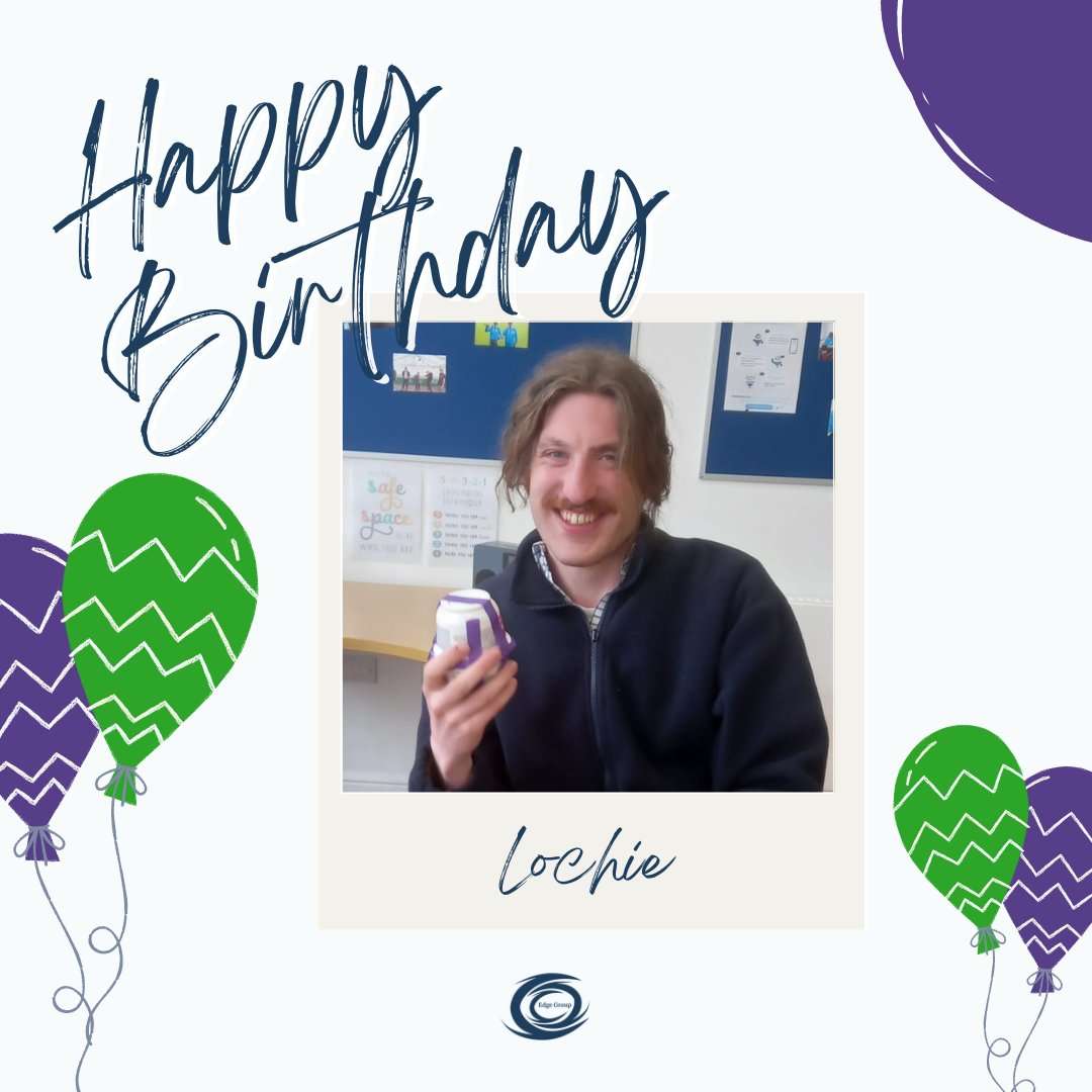 🎉𝐓𝐞𝐚𝐦𝐄𝐝𝐠𝐞 𝐁𝐢𝐫𝐭𝐡𝐝𝐚𝐲 𝐀𝐥𝐞𝐫𝐭🎉 Today we’re wishing Support Worker, Lochie the happiest of birthdays 🎊 Everyone at Edge hopes you have an awesome day and is sending you lots of birthday wishes! #HappyBirthday #Celebrate #BirthdayFun #ManyHappyReturns