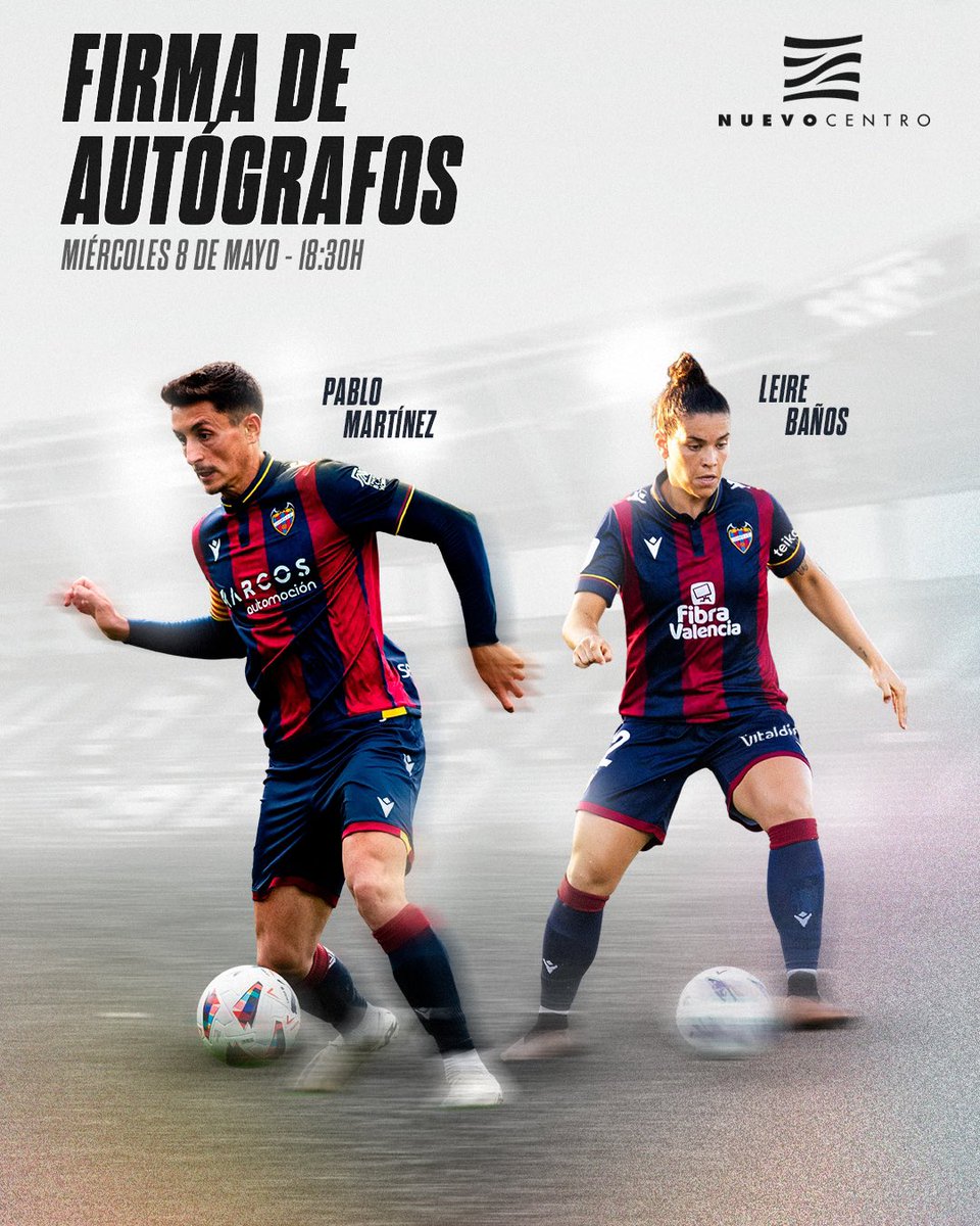 𝑭𝒊𝒓𝒎𝒂 𝒅𝒆 𝒂𝒖𝒕𝒐́𝒈𝒓𝒂𝒇𝒐𝒔 ✍️

🐸 P. Martínez  (@PMartinez36)
🐸 Leire Baños (<a href="/lbindako/">Leire Baños</a> )

📆 Miércoles 08/05
🕙 18:30h
📍 <a href="/CC_Nuevo_Centro/">CC_Nuevo_Centro</a> 

Con esta acción cerramos los actos del especial Copa España Libre, que podréis visitar hasta el próximo 11 de mayo. 

ℹ️