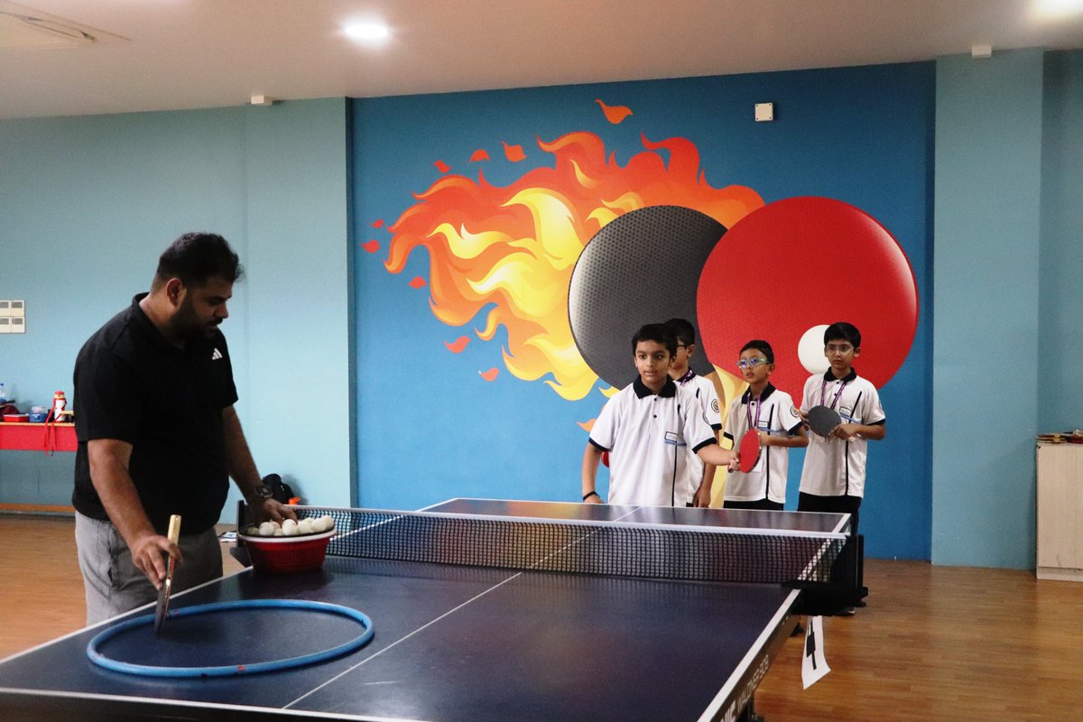 Table Tennis camp for class V:

Table Tennis camp was organised for grad V-A students for 10 working days from 12th April to 26th April 2024.